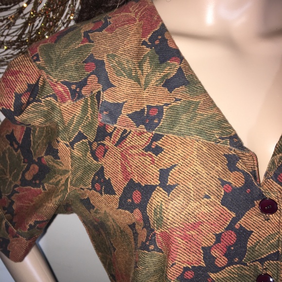 Vintage Stuart Alan Classic belted Dress Size 14 - Picture 6 of 8